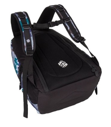 Superlekki plecak szkolny Bagmaster szary w plamy