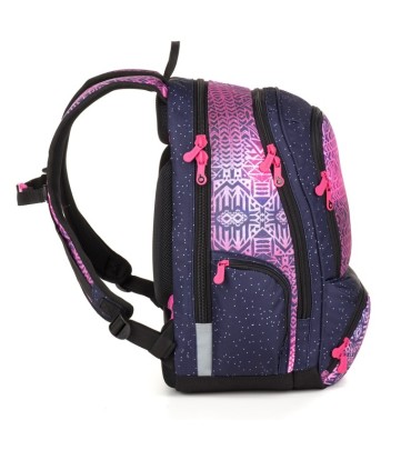 Dwukomorowy plecak młodzieżowy Topgal SURI 18029