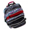 Plecak szkolny trzykomorowy Bagmaster kolorowe bąbelki