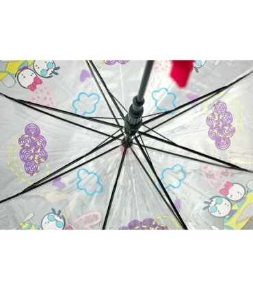 Dziecięca głęboka parasolka z gwizdkiem, ludziki
