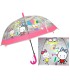 Dziecięca głęboka parasolka z gwizdkiem, ludziki