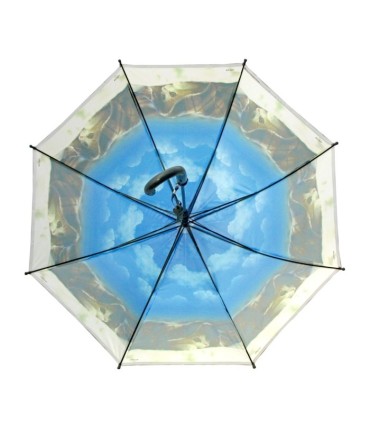 Dziecięca duża automatyczna parasolka z gwizdkiem, kotek pod kocykiem