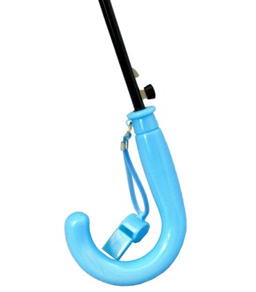 Dziecięca duża automatyczna parasolka z gwizdkiem, królik pod liściem