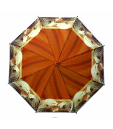 Dziecięca duża automatyczna parasolka z gwizdkiem, kotki