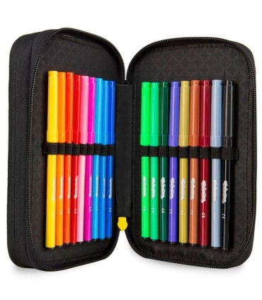 Potrójny piórnik z wyposażeniem, Coolpack Jumper 3, COMICS, A67202