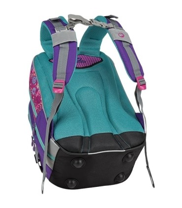 Plecak szkolny Bagmaster  trzykomorowy, małpka