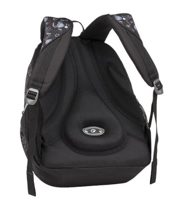 Lekki plecak szkolny Bagmaster Wzorki - trzykomorowy