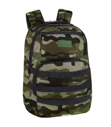 Młodzieżowy plecak szkolny CoolPack Army 27 l, Camo Classic E39019