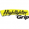 Zakreślacze BIC Highlighter Grip ścięta końcówka pastelowe kolory, blister 6 szt.