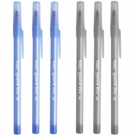 6 szt. x długopis BIC Round Stic Classic 1,0 mm: 2x niebieski i 2x czarny