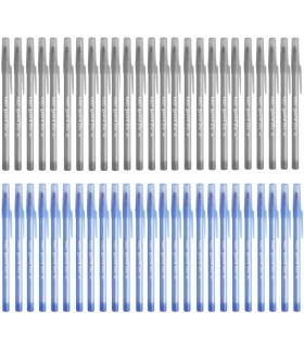 50 szt. x długopis BIC Round Stic Classic 1,0 mm: 2x niebieski i 2x czarny