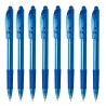 8 szt. x niebieski długopis 0.7mm Pentel