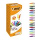Długopisy BIC Cristal Multicolor - miks kolorów, opakowanie 20 sztuk