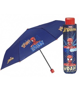 Krótka składana parasolka dziecięca Perletti MARVEL SPIDERMAN
