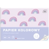 PAPIER KOLOROWY PASTELOWY, A4, 10 KARTEK, 115G, INTERDRUK