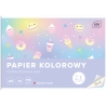 PAPIER KOLOROWY PASTELOWY, A5, 10 KARTEK, 115G, INTERDRUK