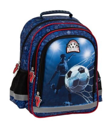 Plecak szkolny dwukomorowy Derform FOOTBALL piłka nożna 19