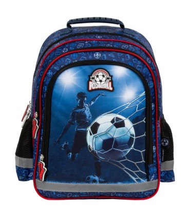 Plecak szkolny dwukomorowy Derform FOOTBALL piłka nożna 19