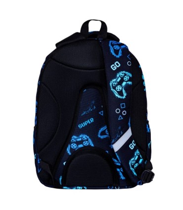 Plecak szkolny trzykomorowy Astra Head AB300 GO PLAYING