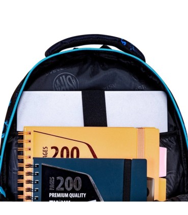 Plecak szkolny trzykomorowy Astra Head AB300 GO PLAYING