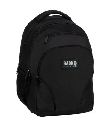 Plecak szkolny trzykomorowy 30 L Derform BACKUP model W CZARNY