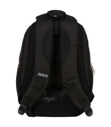 Plecak szkolny trzykomorowy Derform BACKUP model O GEOMETRIC GOLD