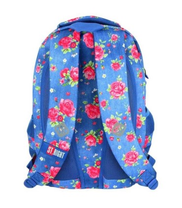 Dwukomorowy plecak szkolny St.Right 30 L, Garden