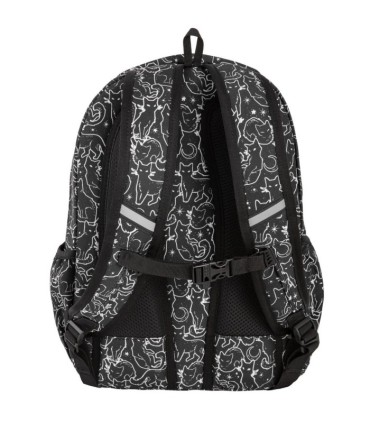 Plecak szkolny dwukomorowy 21 L COOLPACK PICK BLACK CATS