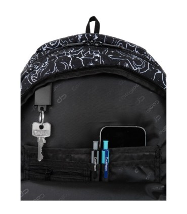 Plecak szkolny dwukomorowy 21 L COOLPACK PICK BLACK CATS