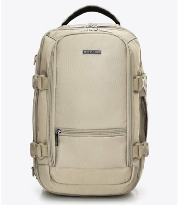 Plecak do samolotu / tanie linie lotnicze / bagaż podręczny, WITTCHEN, beżowy