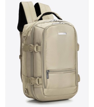 Plecak do samolotu / tanie linie lotnicze / bagaż podręczny, WITTCHEN, beżowy