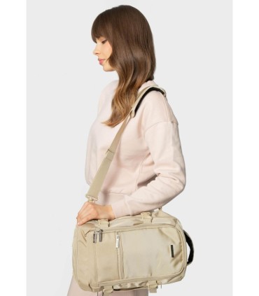 Plecak do samolotu / tanie linie lotnicze / bagaż podręczny, WITTCHEN, beżowy