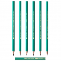 6 szt. x ołówek BIC Evolution Original HB/2 z żywicy bezdrzewnej