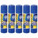5 x KLEJ SZKOLNY ASTRA W SZTYFCIE 8 g SUPER MOCNY, NIE MARSZCZY PAPIERU