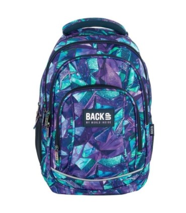 Plecak szkolny czterokomorowy 26 L Derform BACKUP model A CRYSTAL