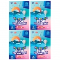 4 szt. x Blok techniczny Astra 10 pastelowych, kolorowych kartek A4