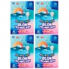 4 szt. x Blok techniczny Astra 10 pastelowych, kolorowych kartek A4