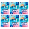 6 szt. x Blok techniczny Astra 10 pastelowych, kolorowych kartek A4