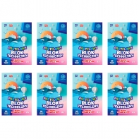 8 szt. x Blok techniczny Astra 10 pastelowych, kolorowych kartek A4