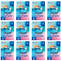 12 szt. x Blok techniczny Astra 10 pastelowych, kolorowych kartek A4