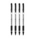 4 SZT. X DŁUGOPIS ŻELOWY BIC GEL-OCITY STIC CIENKA KOŃCÓWKA 0,5MM, CZARNY