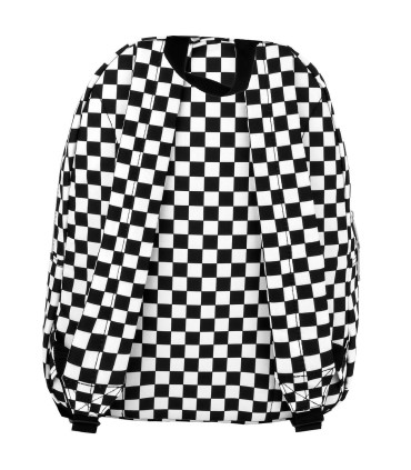 Plecak szkolny jednokomorowy lekki Derform BACKUP model C SZACHOWNICA