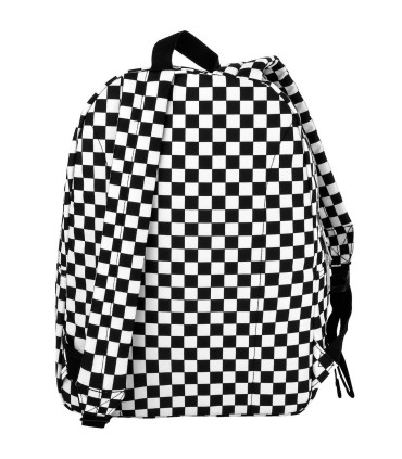 Plecak szkolny jednokomorowy lekki Derform BACKUP model C SZACHOWNICA