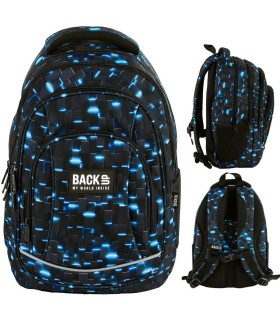 Plecak szkolny czterokomorowy 26 L Derform BACKUP model A BYTEWAVE