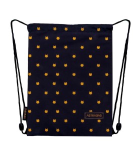 kopia Worek na obuwie strój gimnastyczny ASTRABAG KITTY BLACK