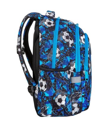 Plecak szkolny trzykomorowy 19L Coolpack JERRY SOCCER