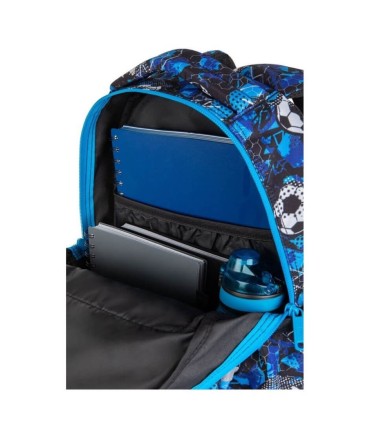 Plecak szkolny trzykomorowy 19L Coolpack JERRY SOCCER