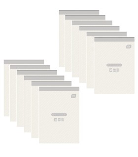 12x BLOK BIUROWY INTERDRUK, A6 100 KARTEK W KRATKĘ