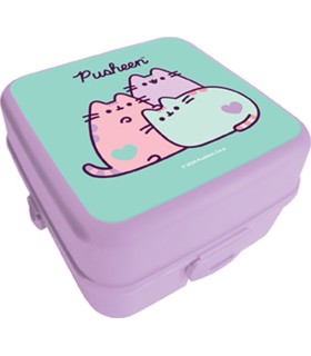 Śniadaniówka, lunchbox z przegródkami i tacką St.-Majewski PUSHEEN VIOLET