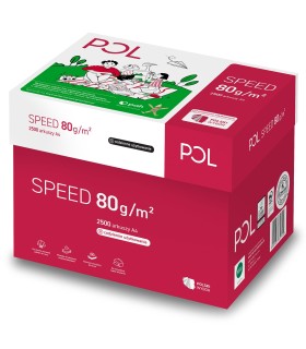 5x Papier biurowy ksero biały do drukarki xero POLSPEED A4 80g 2500 arkuszy